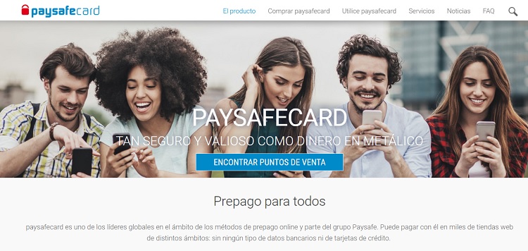 Seguridad que ofrece Paysafecard en casinos online